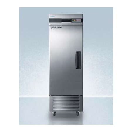 Summit Appliance Div. Accucold Pharma-Lab Performance Series Upright Pharmacy Refrigerator, 23 Cu.Ft, Solid Door ARS23MLLH